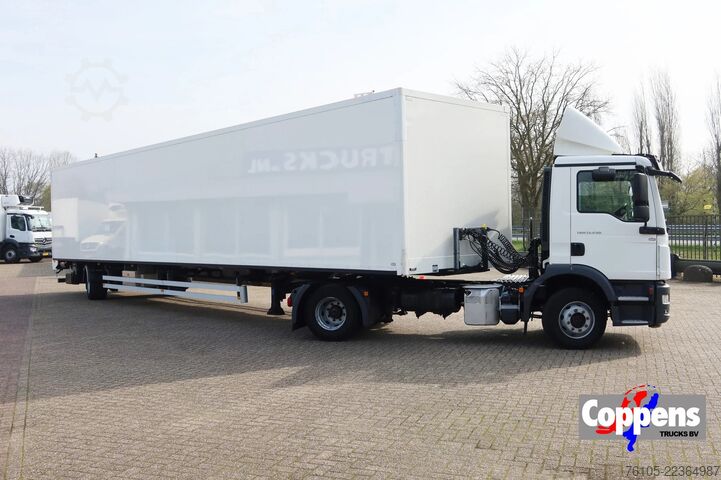 Koffer Heiwo TGM Heiwo city trailer geïsoleerd + Dhollandia ...