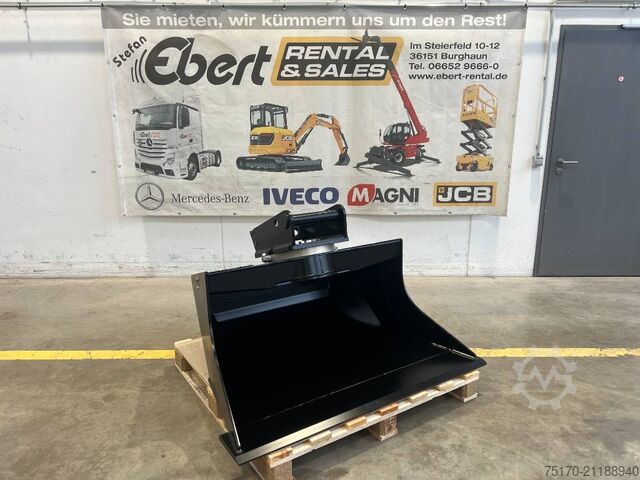 Excavator arm DMS RL100140 Rotatorlöffel / MS08 / NEU lagernd