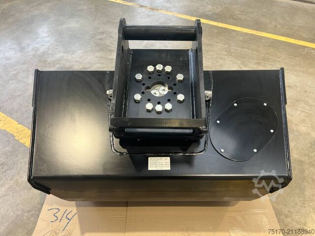 Excavator arm DMS RL100140 Rotatorlöffel / MS08 / NEU lagernd