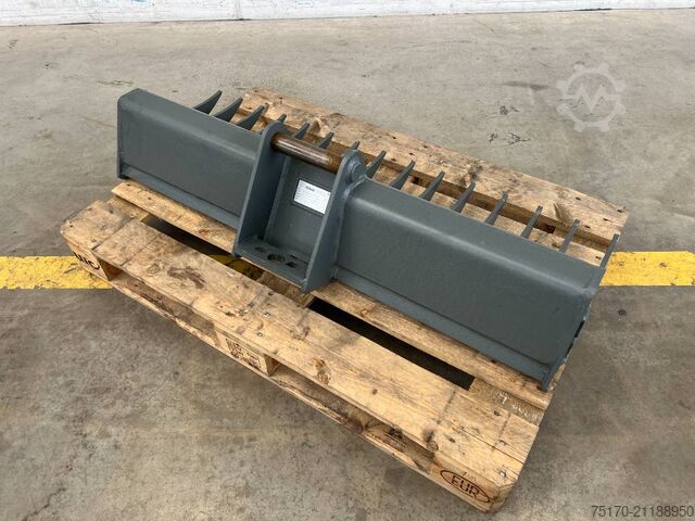 HS Schoch brush rake, grubbing rake MS01 1,200 mm HS Schoch Reisigrechen Roderechen MS01 1.200 mm