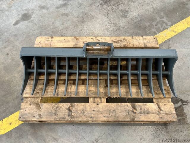 HS Schoch brush rake, grubbing rake MS01 1,200 mm HS Schoch Reisigrechen Roderechen MS01 1.200 mm