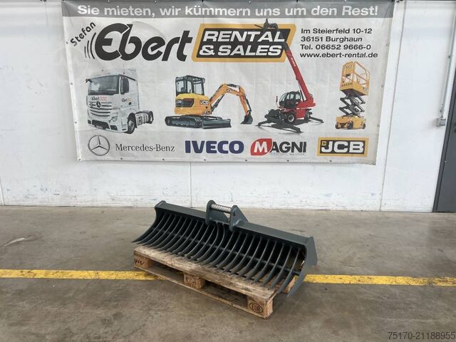 HS Schoch brush rake / root rake MS03 1.40 HS Schoch Reisigrechen Roderechen MS03 1.40