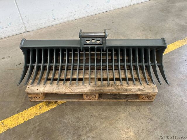 HS Schoch brush rake / root rake MS03 1.40 HS Schoch Reisigrechen Roderechen MS03 1.40