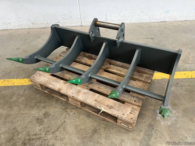 HS Schoch root rake brush rake MS08 1,500 mm HS Schoch Roderechen Reisigrechen MS08 1.500 mm