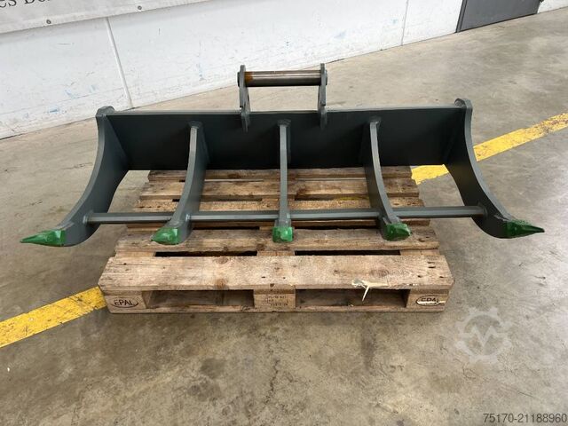 HS Schoch root rake brush rake MS08 1,500 mm HS Schoch Roderechen Reisigrechen MS08 1.500 mm