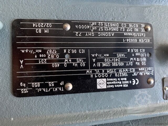 Homogenizer 25.000 L/H APV R132Q-85,595