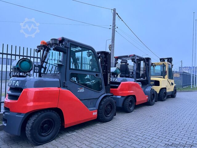 Wózek widłowy 4-kołowy Mitsubishi FD35NT /Diesel/Only 6012 hours/New Price