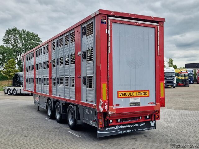 Transporte de ganado Finkl 3 deck - lift- water - vans - steering axle