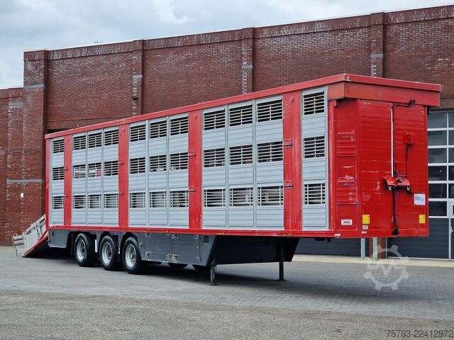 Transporte de ganado Finkl 3 deck - lift- water - vans - steering axle