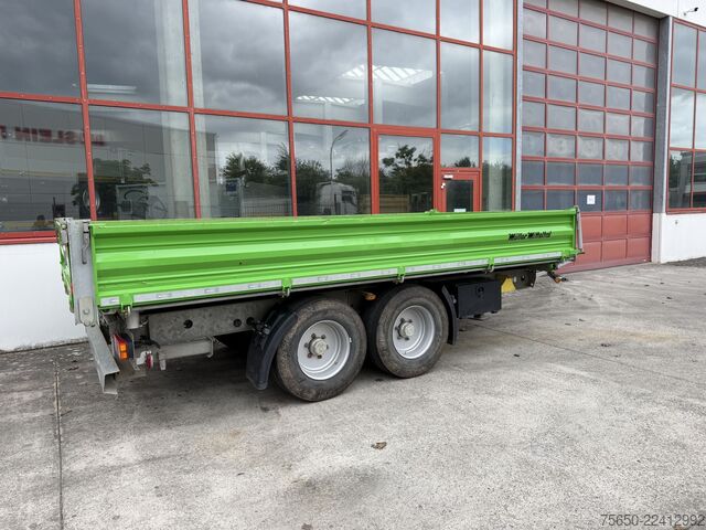 Remolque volquete Müller Mitteltal TA-2  Tandemkipper- Tieflader, BreitbereiftNeuwertig