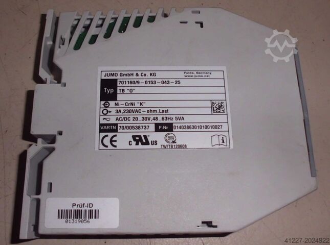 Sıcaklık sınırlayıcı Jumo TB "0"