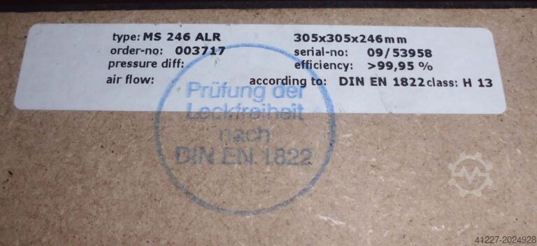 Légszűrő ULT MS 246 ALR