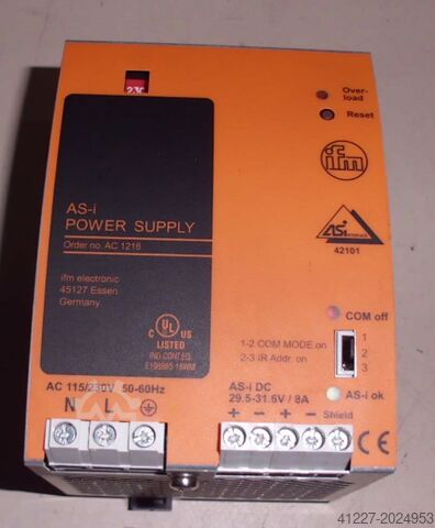 Zasilanie ifm AS-i Power Supply AC1218