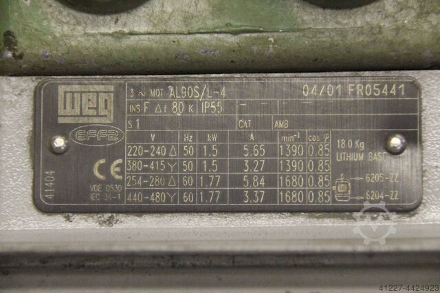 Getriebemotor 1,5 kW 139 U/min Lenze 52.308.06.10 PGLP680