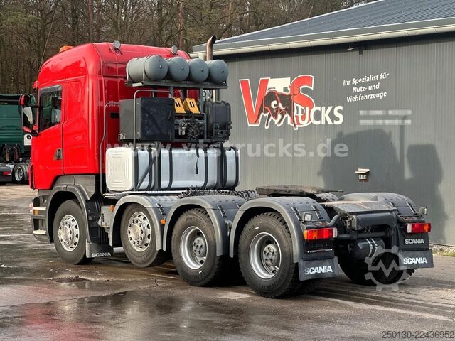 Camion per carichi pesanti SCANIA R580 8x4/4 Retarder/ Hydraulik/ Lenk&Lift