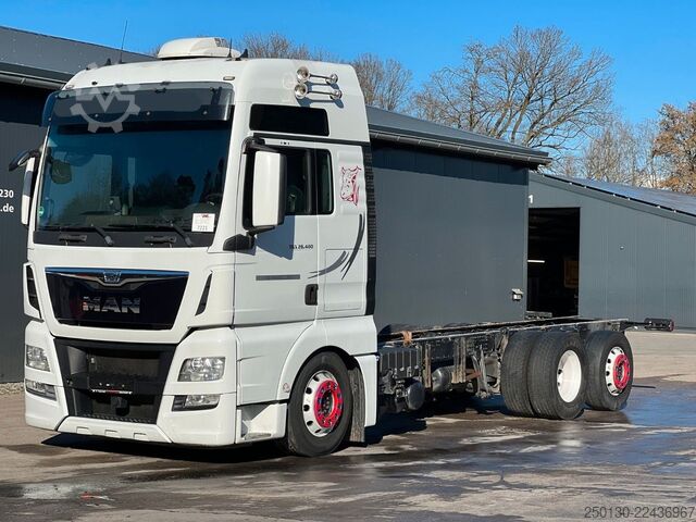 Lastbilchassis MAN TGX 26.480 6x2 Lenk/Lift Getriebe Defekt!!