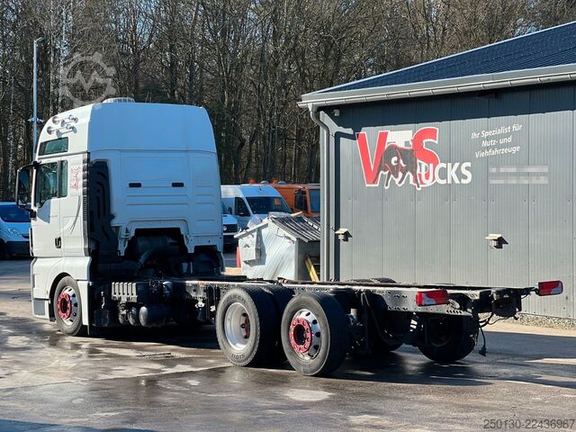 Lastbilchassis MAN TGX 26.480 6x2 Lenk/Lift Getriebe Defekt!!