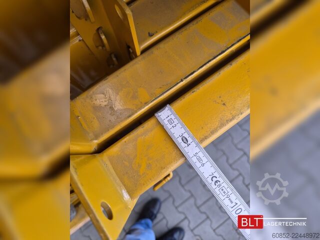 Ράφια παλετών βαρέως τύπου 30,80 lfm STOW Palettenregale, H: 520cm Fachlast: 2250 kg, PNB0472, Regale