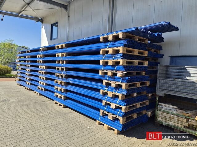 Ράφια παλετών βαρέως τύπου 50,40 lfm STOW Palettenregale, H: 690cm Fachlast: 2250 kg, PNB0472, Regale