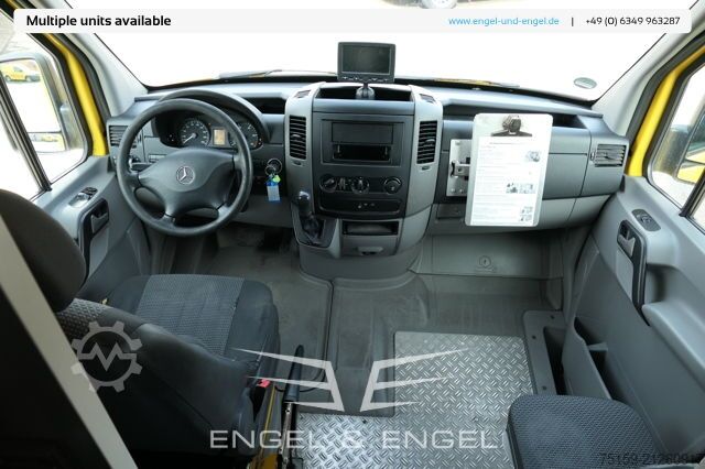 Box van mercedes-benz SPRINTER 310 CDI MAXI EURO-5 KOFFER REGALE KAMERA DURCHGANG