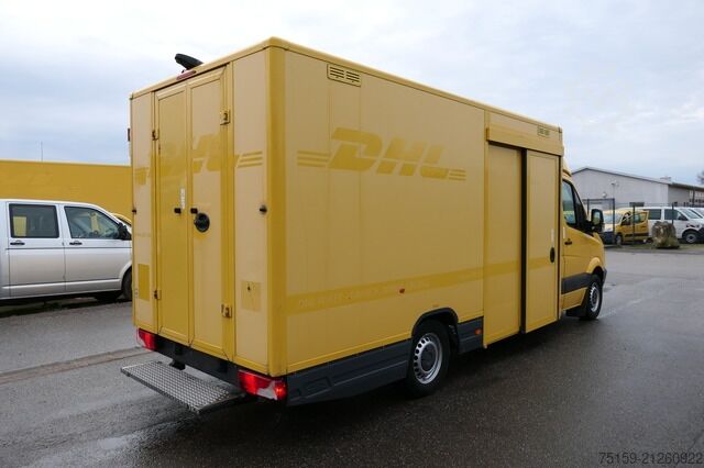 Box van mercedes-benz SPRINTER 310 CDI MAXI EURO-5 KOFFER REGALE KAMERA DURCHGANG