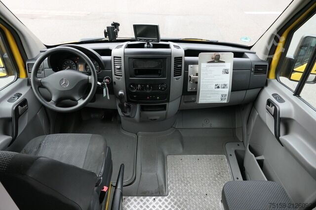 Box van mercedes-benz SPRINTER 310 CDI MAXI EURO-5 KOFFER REGALE KAMERA DURCHGANG