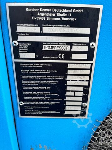 Screw compressor Gardner Denver FK