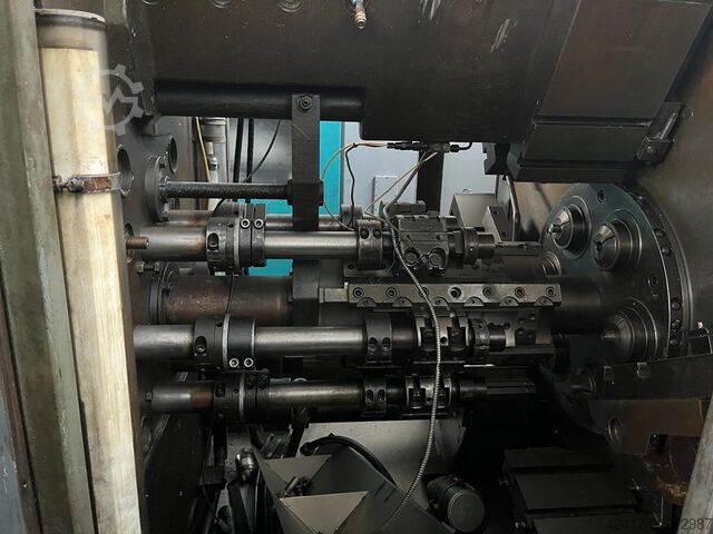 3x 6-spindle automatic lathes Schütte SF40