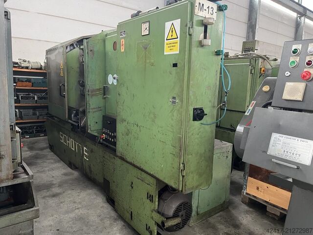 3x 6-spindle automatic lathes Schütte SF40