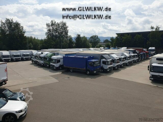 Düz kasa kamyon MERCEDES-BENZ ATEGO 1321 L Pritsche 6,20 m AHK*Nutzlast 7,97 T
