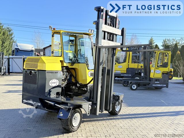 čtyřcestný vysokozdvižný vozík Combilift C3000XL DUPLEX SPREADER BEAM FREE LIFT