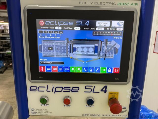 Inline varmesvejsemaskine PA Eclipse SL4 Inline Heat-Sealing Machine with C1 Automated Conveyor