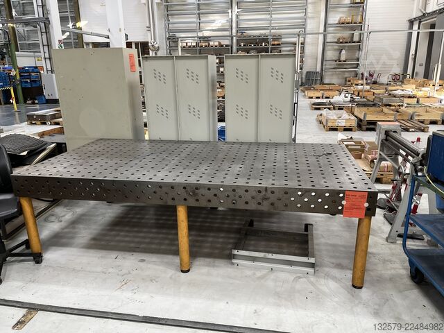 Lastekentafel DEMMELER Schweißtisch 3000 x 1500 x 850