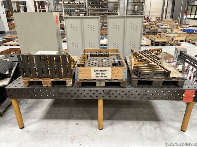 Lastekentafel DEMMELER Schweißtisch 3000 x 1500 x 850