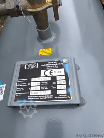 – Heating/thermal storage unit – used OTTO HEAT DS-KOMPREX E-PLUS 500L – Heizungs-/Wärmespeicheranlage – gebraucht