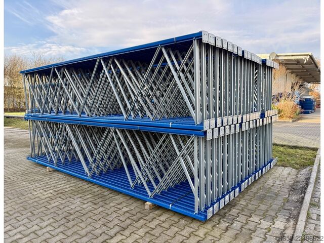 Zware palletstellingen 30,80 lfm Jungheinrich MPB Palettenregal H: 500cm, Fachlast: 2100 kg