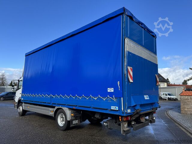 Atego 1223 L flak/presenning 7,30m, bakgavellyft Mercedes-Benz Atego 1223 L Pritsche/Plane 7,30m LBW