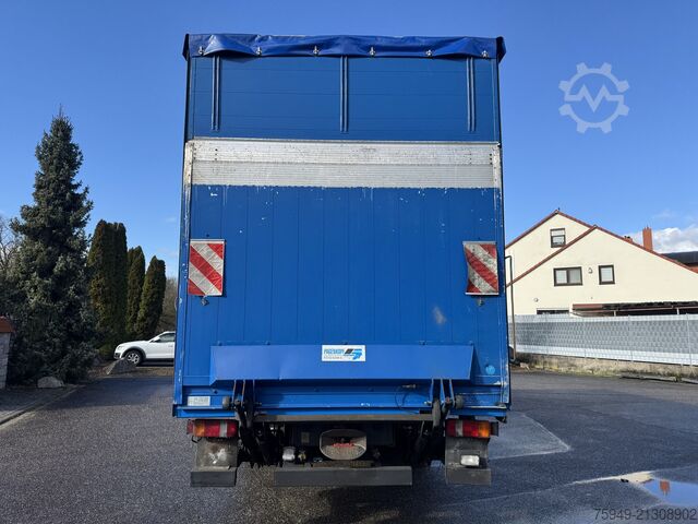 Atego 1223 L flak/presenning 7,30m, bakgavellyft Mercedes-Benz Atego 1223 L Pritsche/Plane 7,30m LBW
