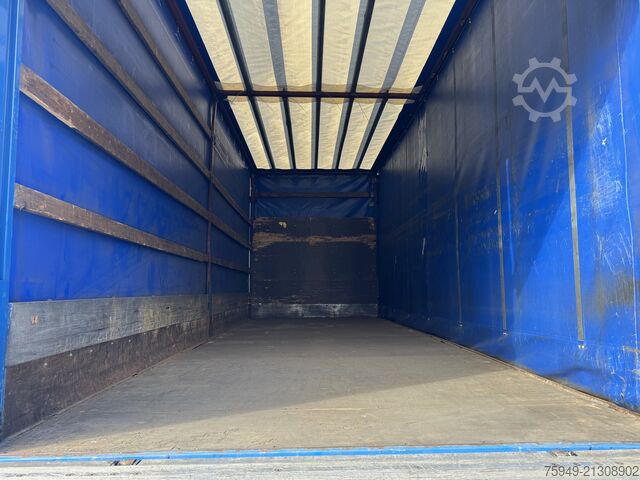 Atego 1223 L flak/presenning 7,30m, bakgavellyft Mercedes-Benz Atego 1223 L Pritsche/Plane 7,30m LBW