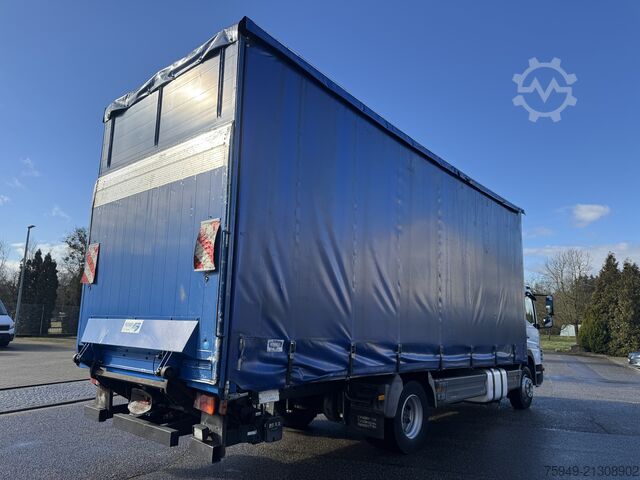 Atego 1223 L flak/presenning 7,30m, bakgavellyft Mercedes-Benz Atego 1223 L Pritsche/Plane 7,30m LBW