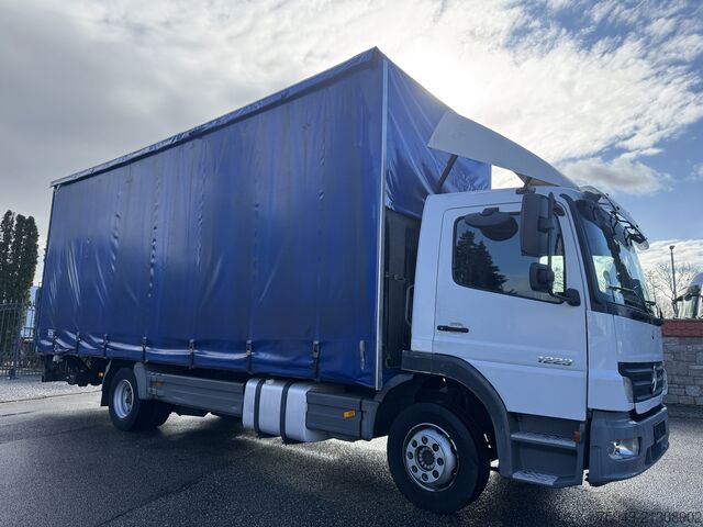 Atego 1223 L flak/presenning 7,30m, bakgavellyft Mercedes-Benz Atego 1223 L Pritsche/Plane 7,30m LBW