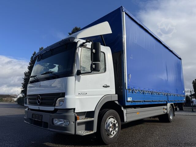 Atego 1223 L flak/presenning 7,30m, bakgavellyft Mercedes-Benz Atego 1223 L Pritsche/Plane 7,30m LBW