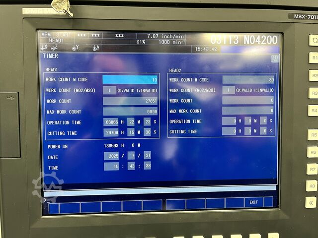 CNC svarv- och fräscenter Mori Seiki NT3200 DCG / 1000 S