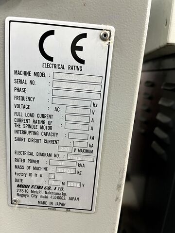 CNC svarv- och fräscenter Mori Seiki NT3200 DCG / 1000 S