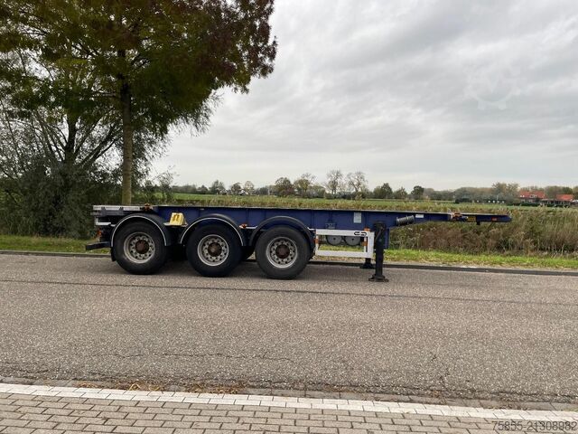 Containertransport Van Hool 3B2013 20FT Tank / ADR / NL trailer / Liftaxle