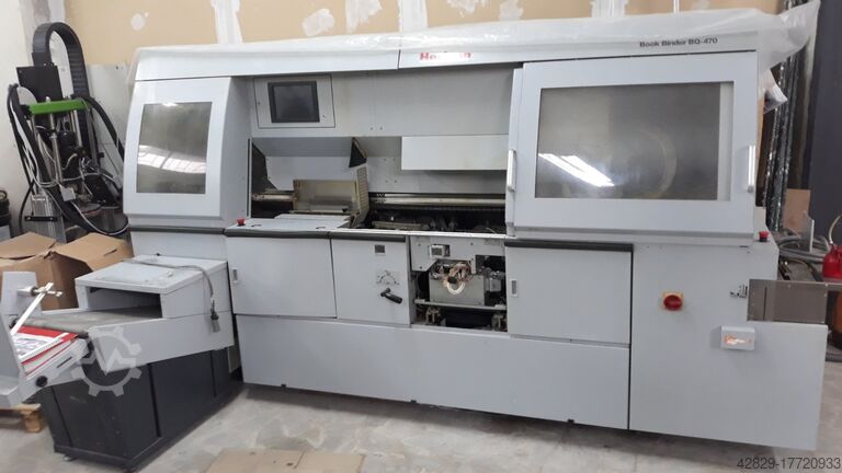 Mašina za uvezivanje knjiga Horizon BQ 470 Automatic perf. binder with PUR
