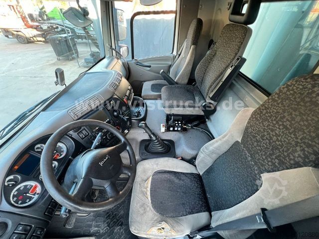 Haakarm vrachtwagen DAF CF 250 VDL-Abrollkipper mit Planenaufbau u. LBW