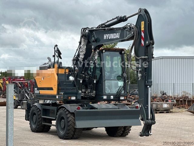 Mobiele graafmachine HYUNDAI HW 140A 4x4 hydr. Stützen Kamera Klima