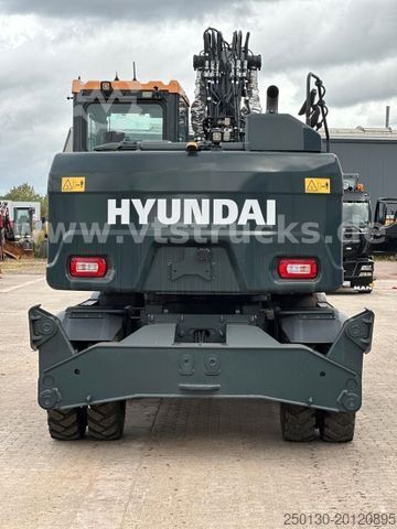 Mobiele graafmachine HYUNDAI HW 140A 4x4 hydr. Stützen Kamera Klima