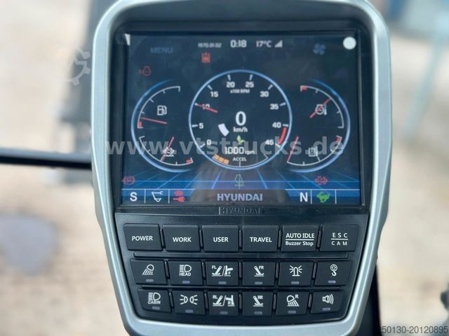 Mobiele graafmachine HYUNDAI HW 140A 4x4 hydr. Stützen Kamera Klima